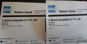 Vstupenky na Balaton Sound - 2018